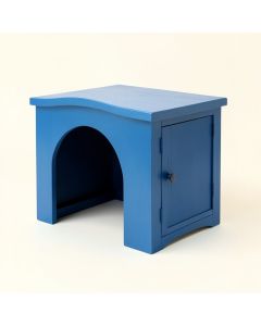 Cove Dale Empty Furniture-Style Litter Enclosure - Blue (synthetic illustration; no displayed measurements)