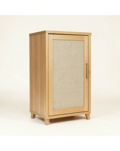 Bayard 17 '' W X 65 '' H X 13.5 '' D Free-Standing Linen Cabinet (synthetic illustration; no displayed measurements)