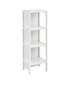Aspen Canyon Narrow Cubby Tower - White