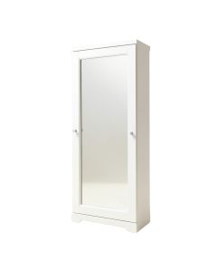 Celinda Over The Door Jewelry Armoire With Mirror