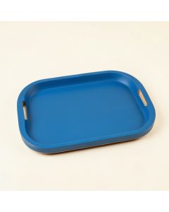 Meadow Canyon Serving Tray - Blue (synthetic illustration; no displayed measurements)