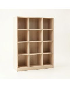 Glen Edge Freestanding Bookcase - Beige (synthetic illustration; no displayed measurements)