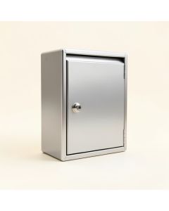 Dual Door Insert 24 In X 42 In Aluminum Package Drop (synthetic illustration; no displayed measurements)