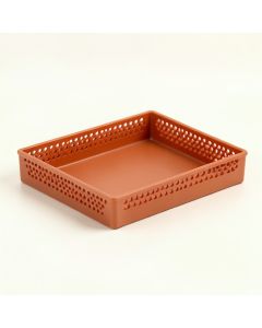 Hill Brook Empty Under-Desk Cable Tray - Terracotta (synthetic illustration; no displayed measurements)