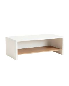 Ridge Bluff Coffee Table - White (synthetic illustration; no displayed measurements)