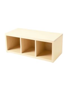 River Brook Shoe Storage Bench - Cream (synthetic illustration; no displayed measurements)