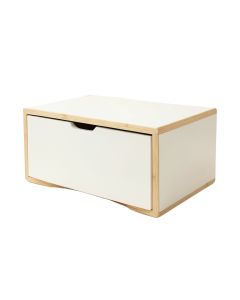 Maple Bluff Under-Desk Drawer Unit - White