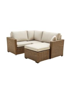 Alleyna Patio Sectional With Cushions