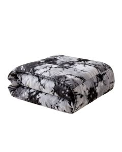 Are You Kidding ? - Coma Inducer® Oversized King Comforter - Gray Tie-Dye (synthetic illustration; no displayed measurements)
