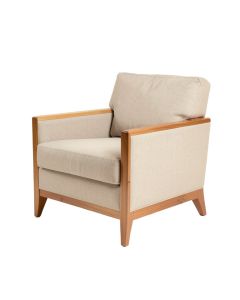 Antjuan 32.7 '' Wide Linen Armchair (synthetic illustration; no displayed measurements)
