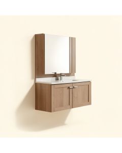 14 '' Wall-Mounted Single Bathroom Vanity (synthetic illustration; no displayed measurements)