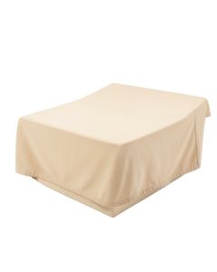 Stone Arc Flat Bed Sheet - Beige