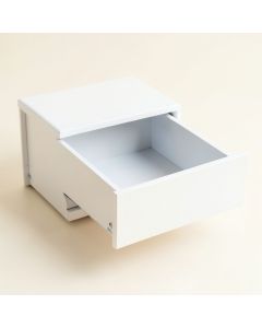 Flint Edge Under-Desk Drawer Unit - White (synthetic illustration; no displayed measurements)