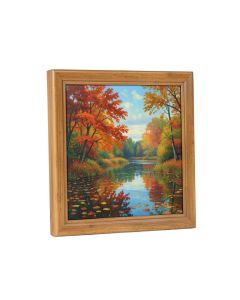 Autumn At Argenteuil By Claude Monet - Picture Frame Painting On Canvas