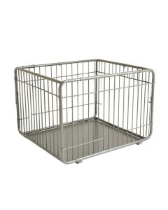 Harbor Brook Empty Furniture-Style Pet Crate - Gray