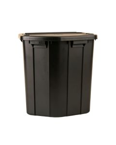 Hazel Bluff Closed Outdoor Storage Box - Black (synthetic illustration; no displayed measurements)