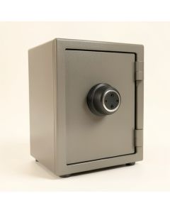 Steel Wall Safe With Electronic Lock (synthetic illustration; no displayed measurements)