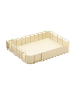 Linden Dale Empty Under-Desk Cable Tray - Cream