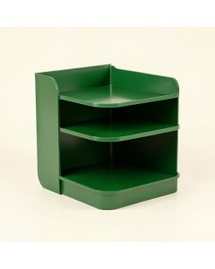 Meadow Bridge Empty Mug-Storage Cabinet Insert - Green (synthetic illustration; no displayed measurements)