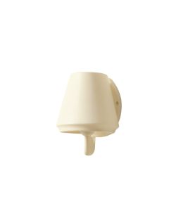 Briar Crossing Wall Sconce Mounted On A Plain Wall - Ivory