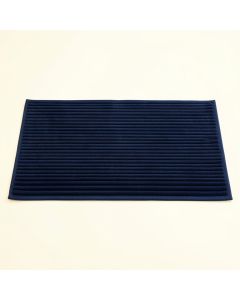 Dune Brook Bath Mat - Navy (synthetic illustration; no displayed measurements)