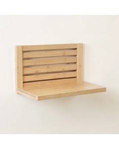 Stone Brook Wall-Mounted Entryway Organizer Shelf - Beige (synthetic illustration; no displayed measurements)