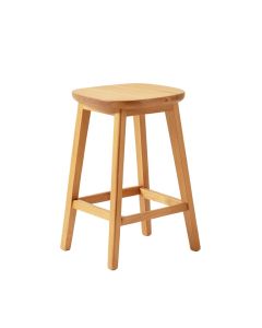 Angelia Solid Wood Bar Stool (synthetic illustration; no displayed measurements)