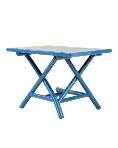 Flint Bridge Patio Table - Blue (synthetic illustration; no displayed measurements)