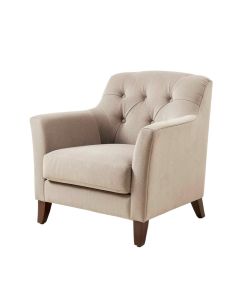 Ellesse 39 '' Wide Tufted Polyester Armchair (synthetic illustration; no displayed measurements)