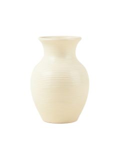 Flint Brook Empty Decorative Vase - Cream (synthetic illustration; no displayed measurements)