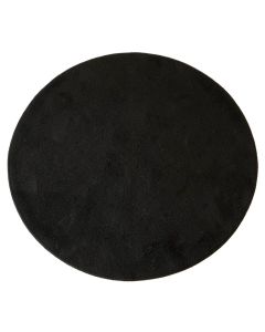 Heath Bend Round Area Rug - Black