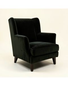 Sherwen 28.5 '' Wide Velvet Wingback Chair (synthetic illustration; no displayed measurements)