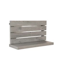 Rowan Dale Wall-Mounted Entryway Organizer Shelf - Gray (synthetic illustration; no displayed measurements)