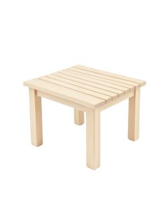 Vale Branch Compact Balcony Table - Ivory (synthetic illustration; no displayed measurements)