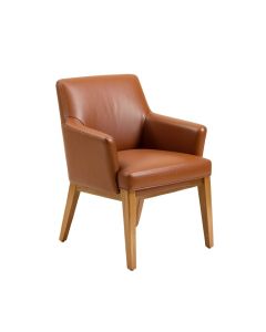 Brenton Upholstered Solid Wood Side Chair (synthetic illustration; no displayed measurements)