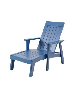 Elm Branch Outdoor Lounge Chair - Blue (synthetic illustration; no displayed measurements)