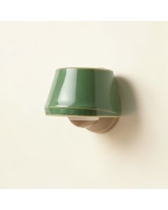 Holly Arc Wall Sconce Mounted On A Plain Wall (synthetic illustration; no displayed measurements)