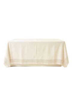 Cedar Canyon Flat Bed Sheet - Ivory (synthetic illustration; no displayed measurements)