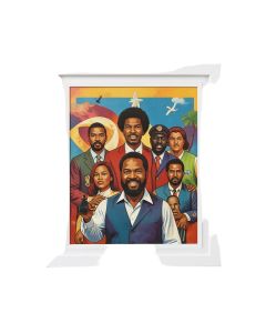 Pioneers : Mlk , , Malcolm X , Mandela Civil Rights Icons - Graphic Art Print On Paper