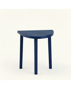 Alder Crossing Compact Balcony Table - Navy (synthetic illustration; no displayed measurements)