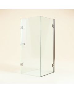 Zenith 33.75 '' W X 74 '' H Frameless Fixed Glass Panel (synthetic illustration; no displayed measurements)