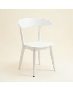 Maple Falls Dining Chair - White (synthetic illustration; no displayed measurements)