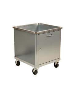 River Bend Empty Rolling Workshop Cart - Gray (synthetic illustration; no displayed measurements)