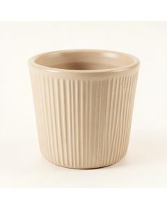Ash Crossing Empty Planter - Beige (synthetic illustration; no displayed measurements)