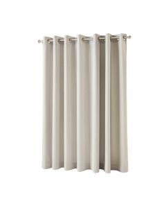 Bertrand Solid Semi-Sheer Grommet Curtain Panels