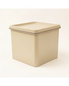 Ridge Crest Closed Outdoor Storage Box - Beige (synthetic illustration; no displayed measurements)