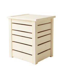 Fern Canyon Closed Garden Compost Bin - Cream