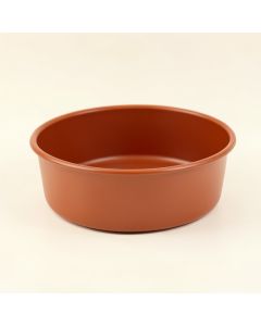 Aspen Fold Empty Under-Desk Cable Tray - Terracotta (synthetic illustration; no displayed measurements)