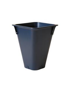Cliff Canyon Empty Railing Planter With Integral Brackets - Navy (synthetic illustration; no displayed measurements)