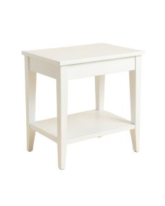 Brook Branch Side Table - White